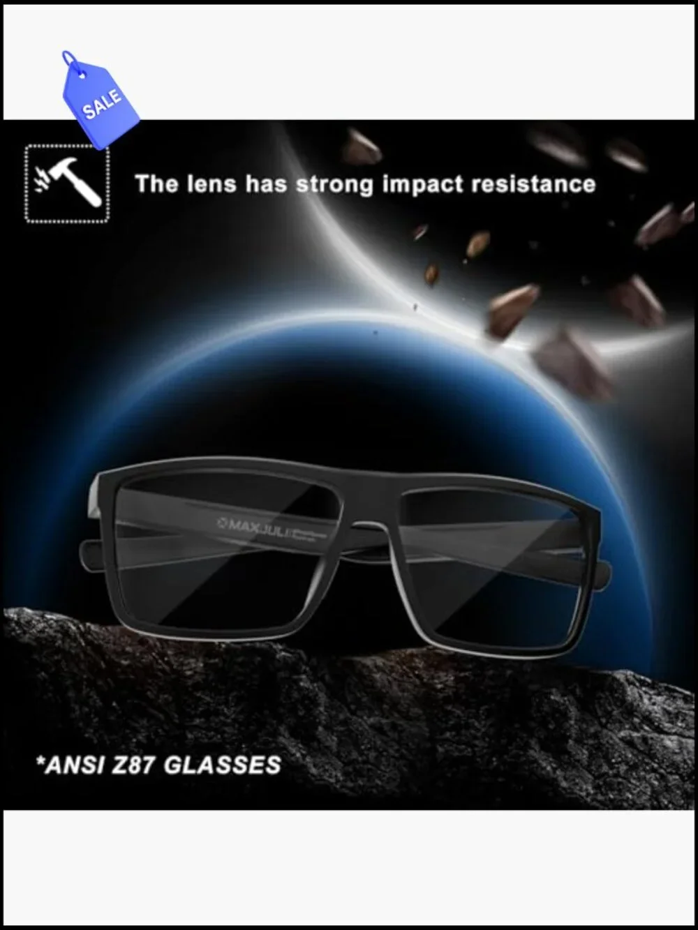TR90 Ultralight Sunglasses UV400 Protection Wide Fit XL